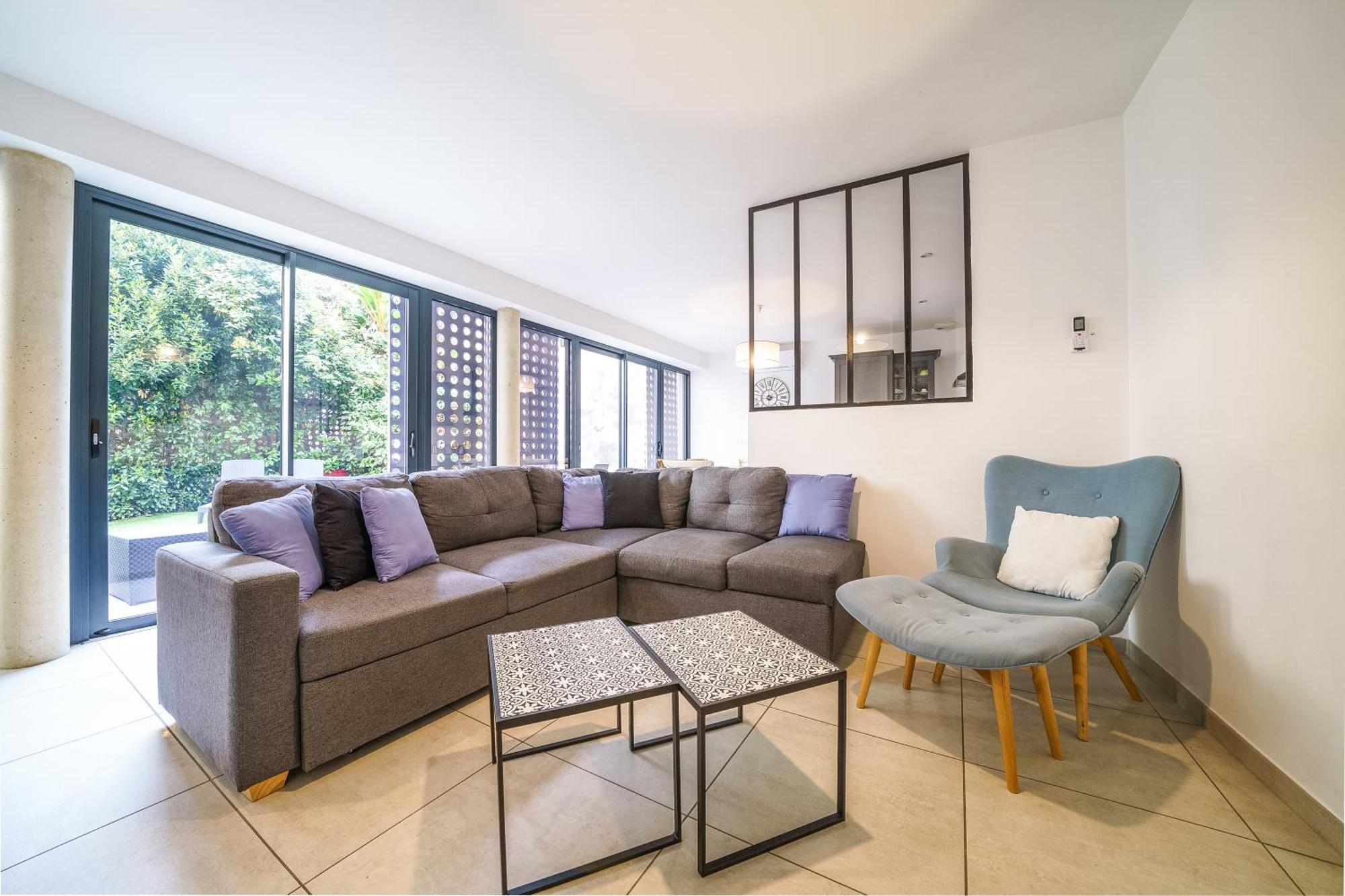 Maison D'Architecte Centre Tours Jardin, Climatisation, Parking 5 P 외부 사진